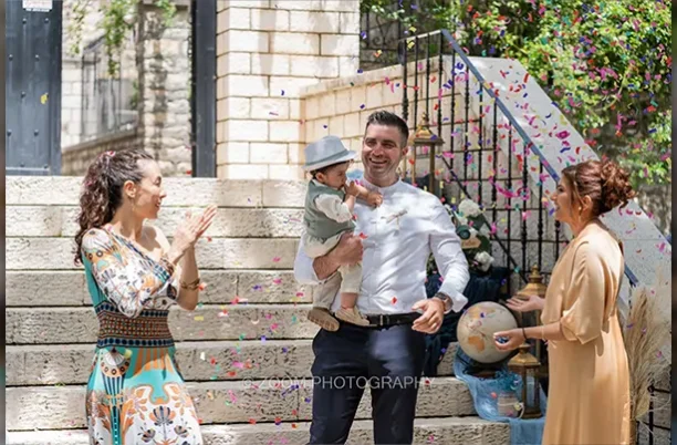 Η Βάπτιση του μικρού Χρήστου στον Άη Συμιό Μεσολογγίου – Φωτογράφιση Βάπτισης